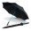 Monsoon Umbrella - Black/Light Blue