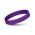 Kids Silicone Wrist Band - Embossed - Purple