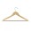 Wooden Hanger - Natural/Silver