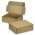 Die Cut Box with Locking Lid - 502x295x150mm - Natural/Natural