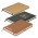Phoenix Recycled Hard Cover Notebook - Natural
