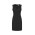 Womens Comfort Wool Stretch Sleeveless V-Neck Dress - 34021 - Black