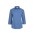 Womens Micro Check 3/4 Sleeve Shirt - LB8200 - Mid blue