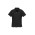 Womens Micro Waffle Short Sleeve Polo - P3325 - Black