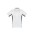 Mens Renegade Short Sleeve Polo - P700MS - White/Black/Silver