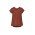 Womens Kayla V-Neck Pleat Blouse - RB967LS - Auburn