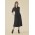 Womens Adele Midi Dress - RO571LS - Black