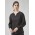 Womens Ruche Long Sleeve Blouse - RU568LL - Black