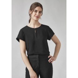Womens Evelyn Short Sleeve Blouse - RU569LS