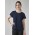 Womens Evelyn Short Sleeve Blouse - RU569LS - Navy