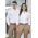 Ladies Dalton Long Sleeve Shirt - S522LL - White