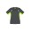 Kids Renegade Short Sleeve Tee - T701KS - Grey/Fluoro Lime/Silver