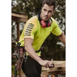 Mens Hi Vis Komodo Short Sleeve Polo - ZH320