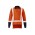 Mens Orange Flame TTMC-W23 X Back Taped Polo - ZH670 - Orange/Navy