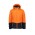 Unisex Streetworx Hooded Puffer Jacket - ZJ240 - Orange/Navy