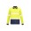 Unisex Hi Vis Segmented Tape Long Sleeve Polo-ZH530 - Yellow/Navy