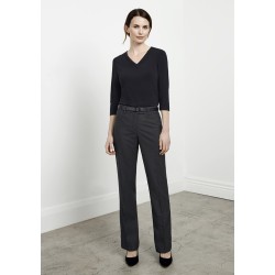 Ladies Classic Flat Front Pant - BS29320