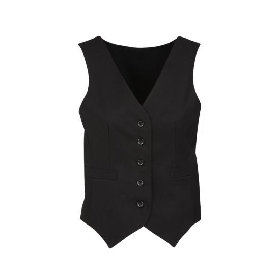 Womens Peaked Vest with Knitted Back - 50111 Sleeveless from Challenge Marketing NZ