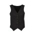 Womens Peaked Vest with Knitted Back - 50111