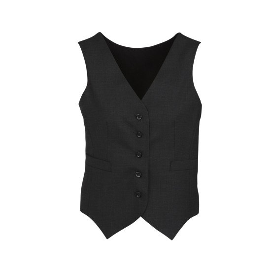 Womens Peaked Vest with Knitted Back - 54011 Sleeveless from Challenge Marketing NZ