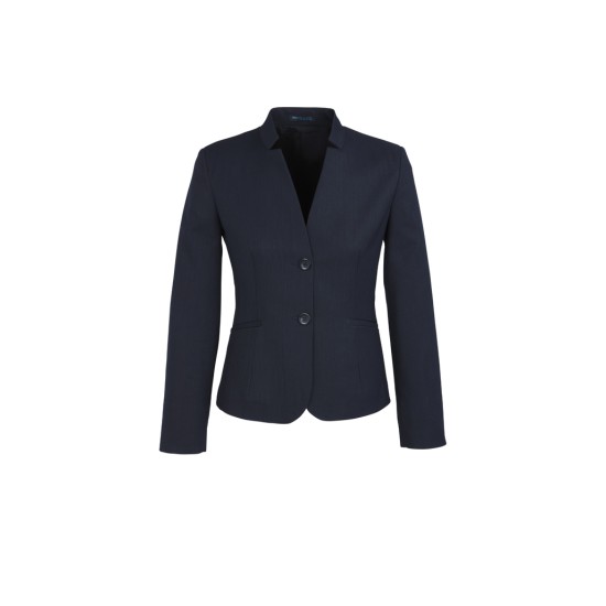 Womens Short Jacket with Reverse Lapel - 60113 Long Sleeve from Challenge Marketing NZ
