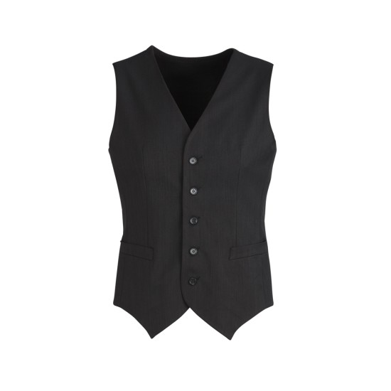 Mens Peaked Vest with Knitted Back - 90111 Sleeveless from Challenge Marketing NZ