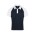 MANLY MENS POLOS - 1318 - Navy/White