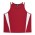 EUREKA MENS SINGLETS - 1104 - Red/White