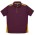 PATERSON MENS POLOS - 1305 - Maroon/Gold
