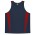 EUREKA MENS SINGLETS - 1104 - Navy/Red