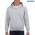 18500B Gildan Heavy Blend Youth Hooded Sweatshirt - Sport Grey
