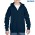 18600B Gildan Heavy Blend Youth Full Zip Hooded Sweatshirt - navy