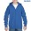 18600B Gildan Heavy Blend Youth Full Zip Hooded Sweatshirt - royal