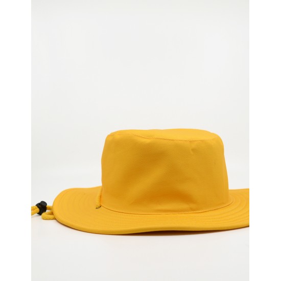 S6048 65/35 Poly/Cotton Wide Brim Hat Safari (Cricket) Hat from Challenge Marketing NZ