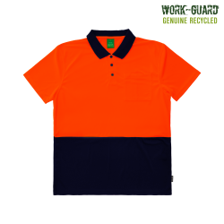 R481X Work-Guard Recycled Hi Vis Polo