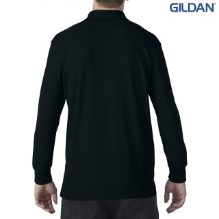 Gildan dryblend double pique 2025 long sleeve sport shirt