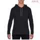 987 Anvil Hooded L/S T T-Shirt from Challenge Marketing NZ