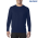 47400 Gildan Performance Adult Long Sleeve Tech T-Shirt - Marbled Navy