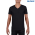64V00 Gildan Softstyle Adult V-Neck T-Shirt  - Black