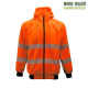 R503X Work-Guard Recycled Hi Vis Day/Night Zipped Hoodie