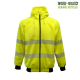 R503X Work-Guard Recycled Hi Vis Day/Night Zipped Hoodie