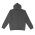 UC-Z320 - Urban Collab The <strong>BROAD</strong> Zip Hoodie - Heather Dark Grey